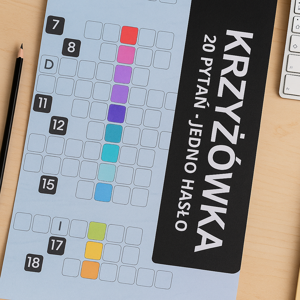 Krzyżówka o Samoocenie - inspirujące łamigłówki i rebusy