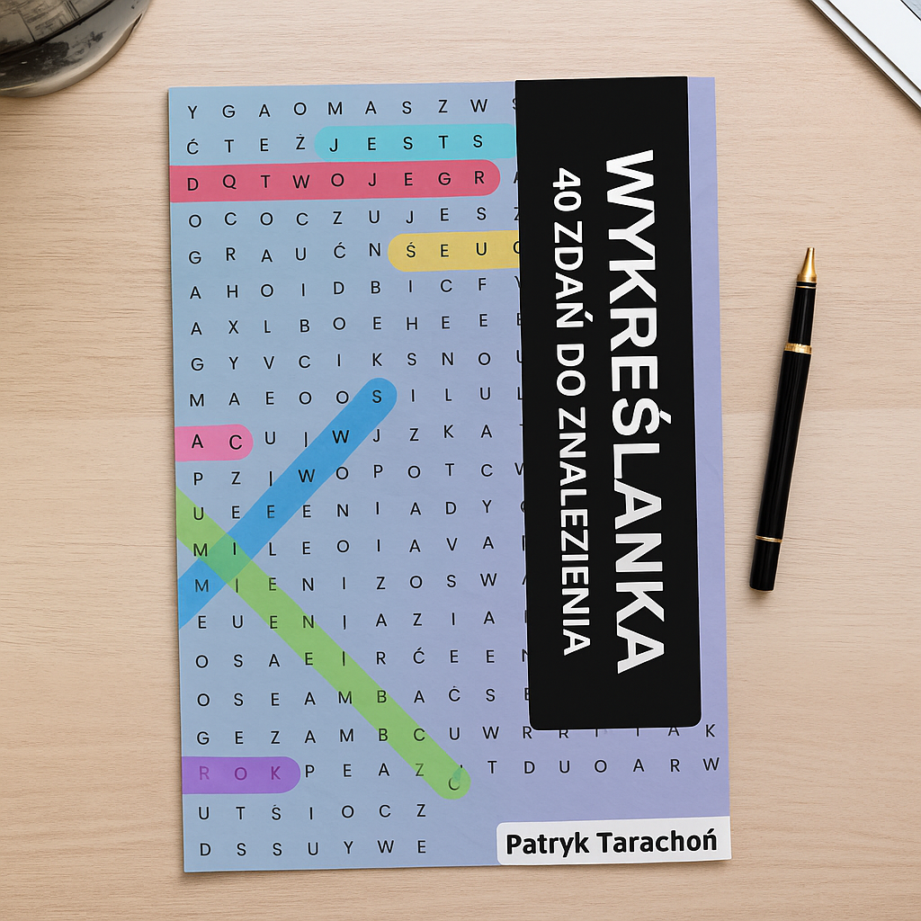Motywująca Wykreślanka - 40 zdań do znalezienia