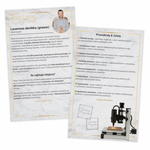 Komplet informacji, które pokażą Ci na konkretnych liczbach i przykładach, jak rozwijać pomysły. Otrzymuj, w co dwutygodniowej prenumeracie!