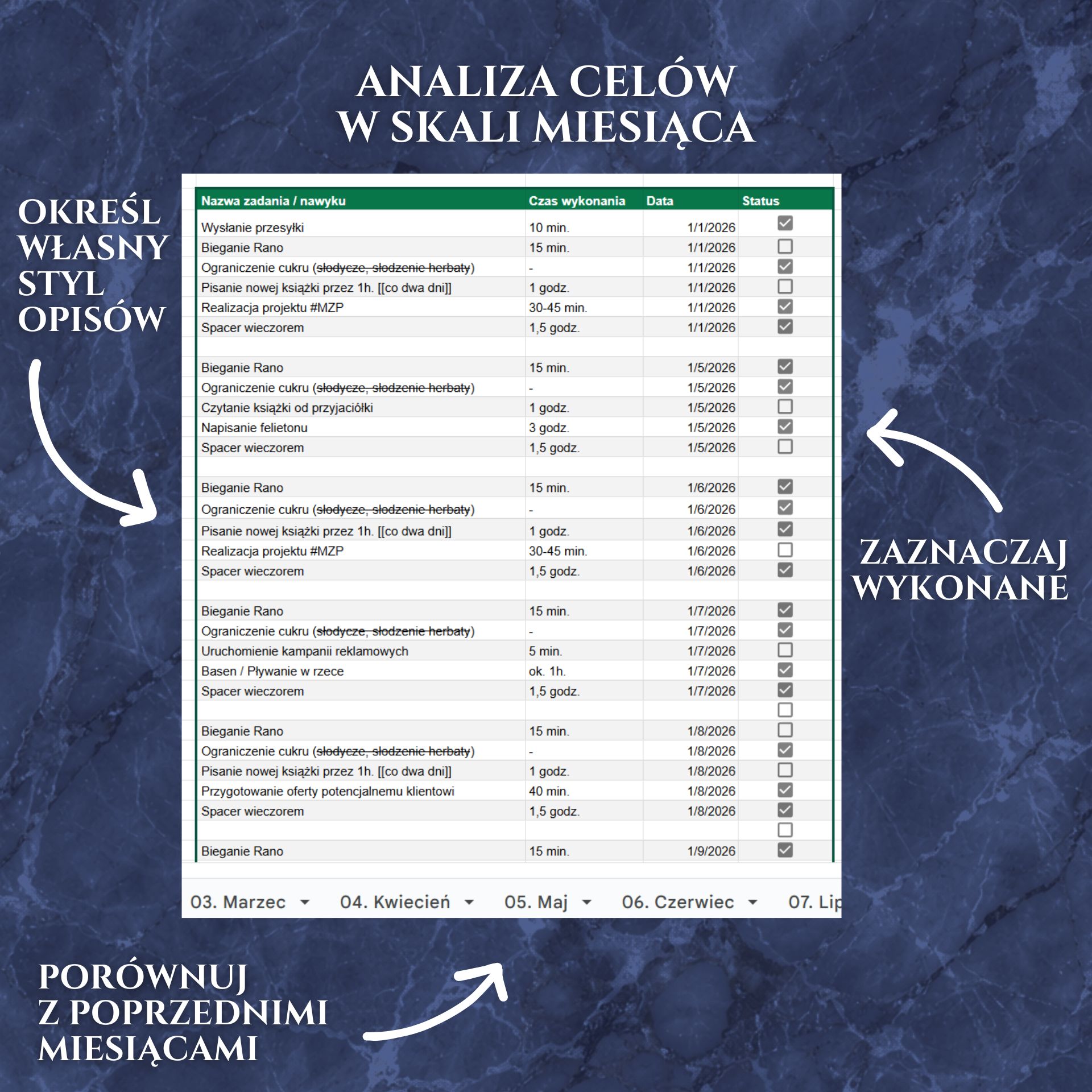 Dostrzegaj swoje postępy: „Planer Zadań i Nawyków” - osiągnięcia w liczbach - obrazek 3